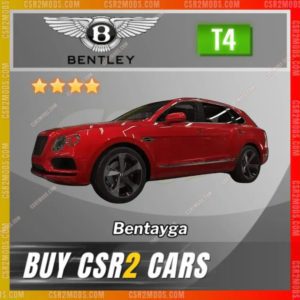 Csr2 Bentley Bentayga Gold Stars Car | Csr2 Mods