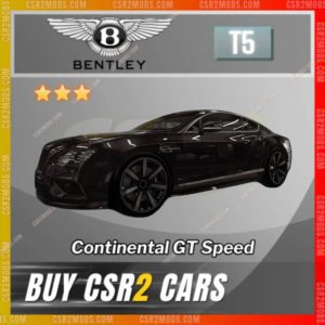CSR2 Bentley Continental Gt Speed Gold Stars Car | CSR2 MODS