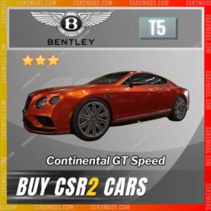 Csr2 Bentley Continental Gt Speed Gold Stars Car | Csr2 Mods
