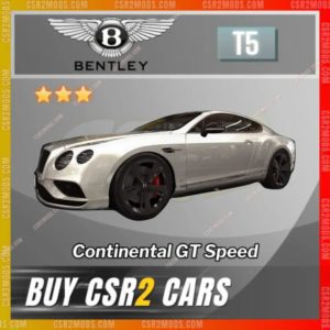 Csr2 Bentley Continental Gt Speed Gold Stars Car | Csr2 Mods