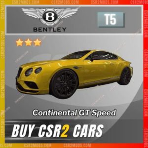Csr2 Bentley Continental Gt Speed Gold Stars Car | Csr2 Mods