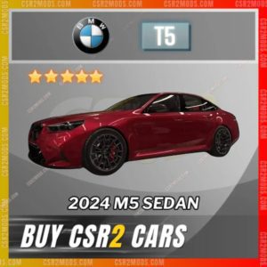 Csr2 Bmw 2024 M5 Sedan Gold Stars Car | Csr2 Mods