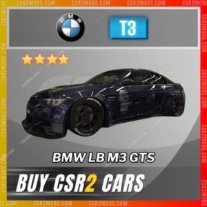CSR2 BMW LB M3 Gts Gold Stars Car | CSR2 MODS