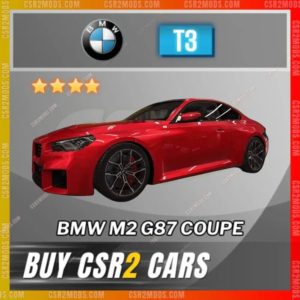 Csr2 Bmw M2 G87 Coupe Gold Stars Car | Csr2 Mods