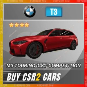 Csr2 Bmw M3 Touring G81 Competition Gold Stars Car | Csr2 Mods