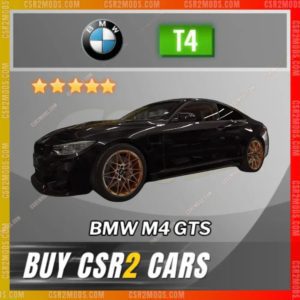CSR2 BMW M4 Gts Gold Stars Car | CSR2 MODS