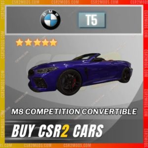 Csr2 Bmw M8 Competition Convertible Gold Stars Car | Csr2 Mods
