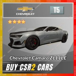 CSR2 Chevrolet Camaro Zl1 1Le Gold Stars Car | CSR2 MODS