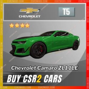 Csr2 Chevrolet Camaro Zl1 1Le Gold Stars Car | Csr2 Mods