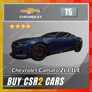 Csr2 Chevrolet Camaro Zl1 1Le Gold Stars Car | Csr2 Mods