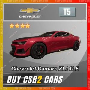 Csr2 Chevrolet Camaro Zl1 1Le Gold Stars Car | Csr2 Mods