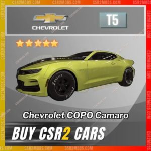 Csr2 Chevrolet Copo Camaro Gold Stars Car | Csr2 Mods