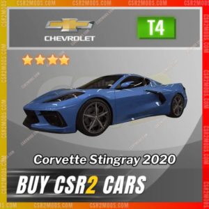 CSR2 Chevrolet Corvette Stingray 2020 Gold Stars Car | CSR2 MODS