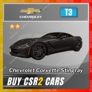 Csr2 Chevrolet Corvette Stingray Gold Stars Car | Csr2 Mods