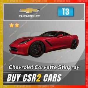 Csr2 Chevrolet Corvette Stingray Gold Stars Car | Csr2 Mods