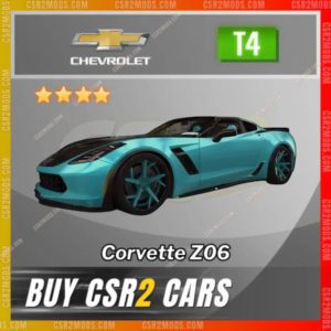 CSR2 Chevrolet Corvette Z06 Gold Stars Car | CSR2 MODS