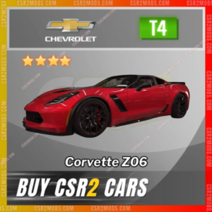 Chevrolet Corvette Z06 Red G ✅ Csr2 Mods Store