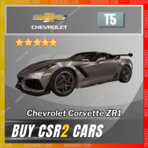 Chevrolet Corvette Zr1 Silver G ✅ Csr2 Mods Store