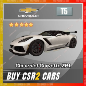 Chevrolet Corvette Zr1 White G ✅ Csr2 Mods Store