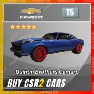 CSR2 Chevrolet Quintin Brothers Camaro Gold Stars Car | CSR2 MODS