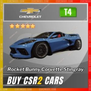CSR2 Chevrolet Rocket Bunny Corvette Stingray Gold Stars Car | CSR2 MODS