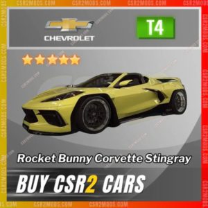 Csr2 Chevrolet Rocket Bunny Corvette Stingray Gold Stars Car | Csr2 Mods