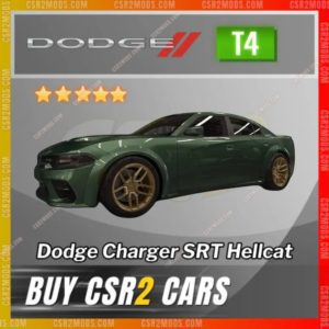 Csr2 Dodge Charger Srt Hellcat Gold Stars Car | Csr2 Mods