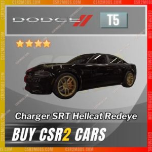 CSR2 Dodge Charger Srt Hellcat Redeye Gold Stars Car | CSR2 MODS