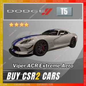 CSR2 Dodge Viper Acr Extreme Gold Stars Car | CSR2 MODS