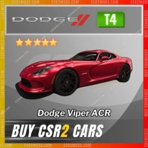 Csr2 Dodge Viper Acr Gold Stars Car | Csr2 Mods