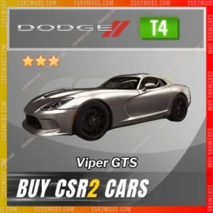 Csr2 Dodge Viper Gts Gold Stars Car | Csr2 Mods