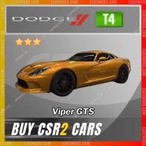 Csr2 Dodge Viper Gts Gold Stars Car | Csr2 Mods