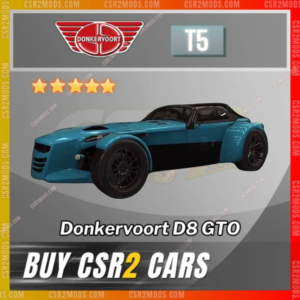Donkervoort D8 Gto Blue G ✅ Csr2 Mods Store
