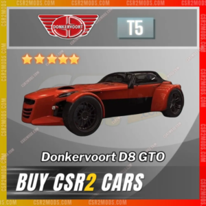 Donkervoort D8 Gto Orange G ✅ Csr2 Mods Store