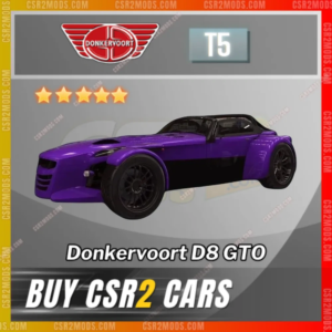 Donkervoort D8 Gto Purple G ✅ Csr2 Mods Store
