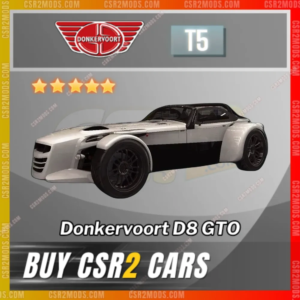 Donkervoort D8 Gto White G ✅ Csr2 Mods Store