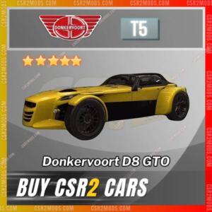 Donkervoort D8 Gto Yellow G ✅ Csr2 Mods Store