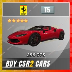 Csr2 Ferrari 296 Gts Gold Stars Car | Csr2 Mods