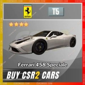 Csr2 Ferrari 458 Speciale Gold Stars Car | Csr2 Mods