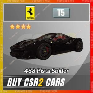 CSR2 Ferrari 488 Pista Spider Gold Stars Car | CSR2 MODS