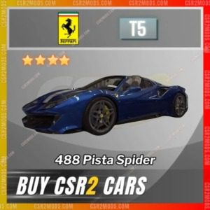 Csr2 Ferrari 488 Pista Spider Gold Stars Car | Csr2 Mods