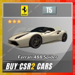 Csr2 Ferrari 488 Spider Gold Stars Car | Csr2 Mods