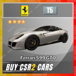 Csr2 Ferrari 599 Gto Gold Stars Car | Csr2 Mods