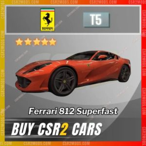 Csr2 Ferrari 812 Superfast Gold Stars Car | Csr2 Mods