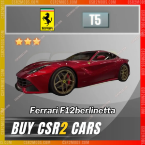 Ferrari F12Berlinetta Red G ✅ Csr2 Mods Store