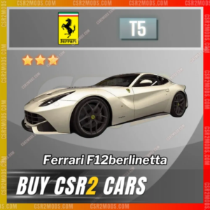Ferrari F12Berlinetta White G ✅ Csr2 Mods Store