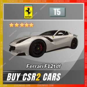 Ferrari F12Tdf White G ✅ Csr2 Mods Store