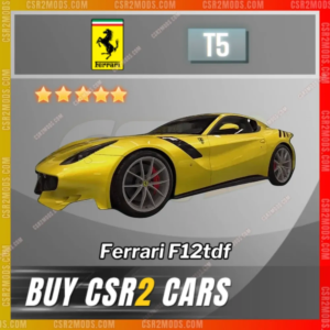 Ferrari F12Tdf Yellow G ✅ Csr2 Mods Store