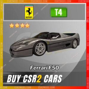 Ferrari F50 Silver G ✅ Csr2 Mods Store