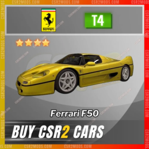 Ferrari F50 Yellow G ✅ Csr2 Mods Store